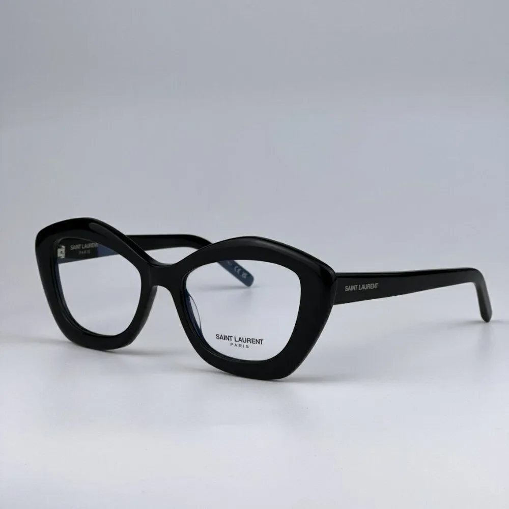 NEW Saint Laurent SL68 OPT 001 Black Cat Eye Women Eyeglasses